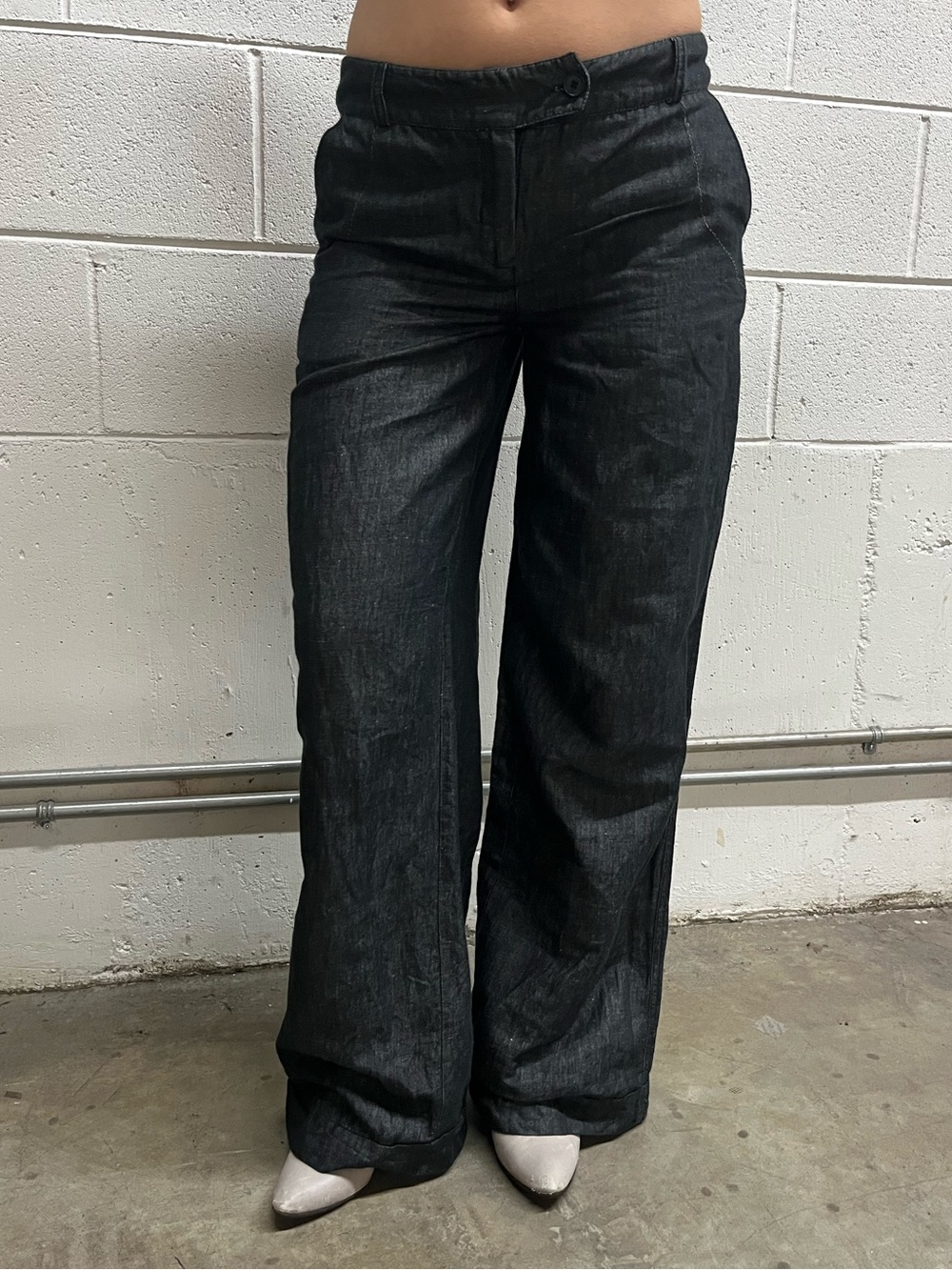 Linen and Cotton Pants
